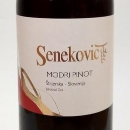 Modri Pinot - suho - Vina Senekovič