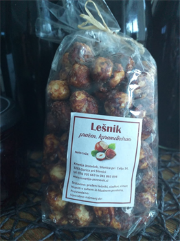 Lešniki karamelizirani - kmetija Jezovšek