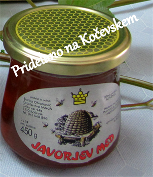 Javorjev med 450g